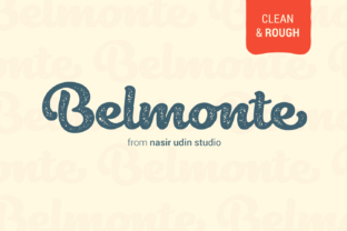 Belmonte: A Sweet, Bold Script for Food Branding
