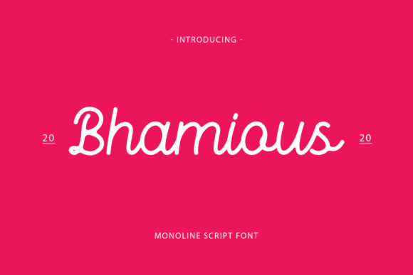 Bhamious: Elevating Your Projects with Elegant Script