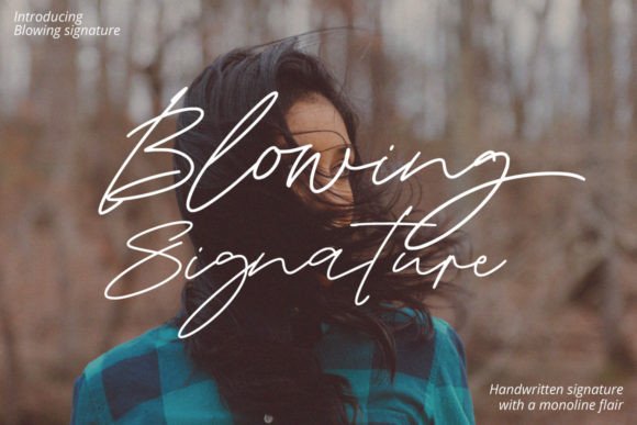 Blowing Signature: Elevating Projects with Handwritten Charm