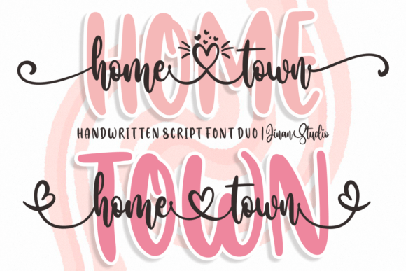 Home Town Duo: A Font for Stories