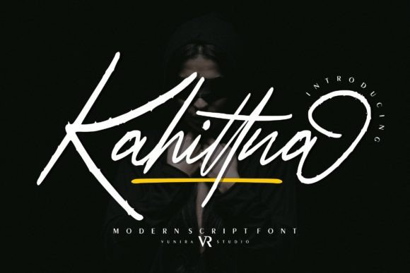 Kahittna: A Modern Handwritten Script Font for Lasting Designs