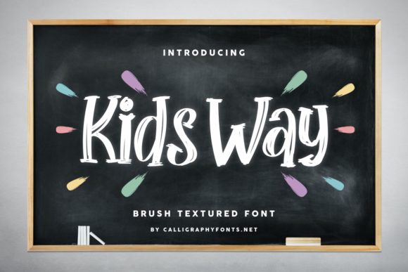 Kids Way: The Playful Script Font for Modern Branding