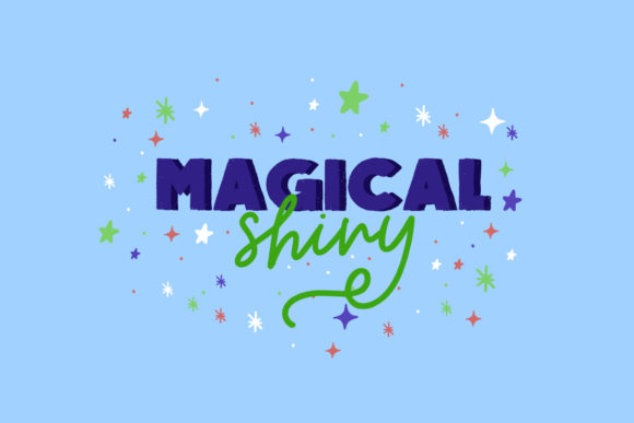 Magical Shiny: A Creative Font for Playful Branding
