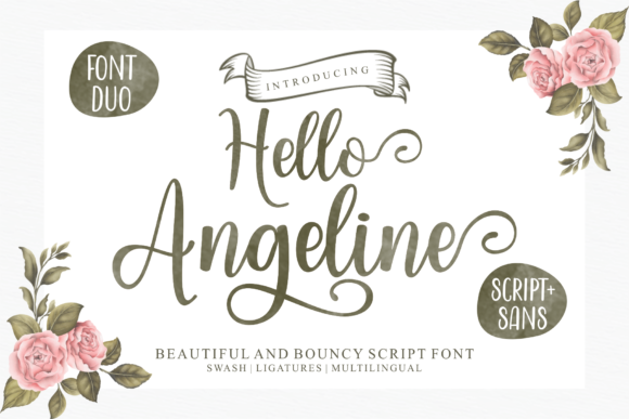 Meet Hello Angeline: The Font Duo for Modern Brands