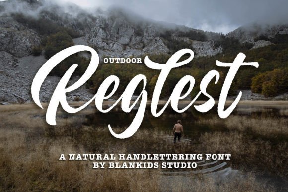 Reglest: A Handlettering Font for Authentic Design